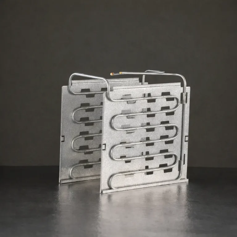 Products freezer evaporator buckle type