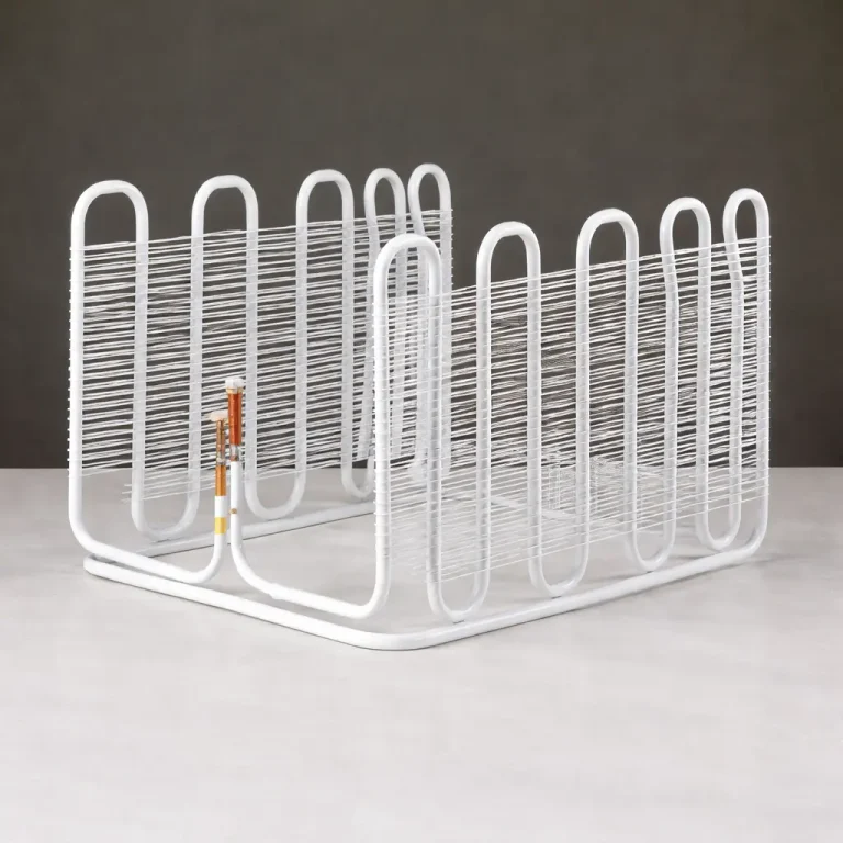 Products freezer evaporator wire tube type