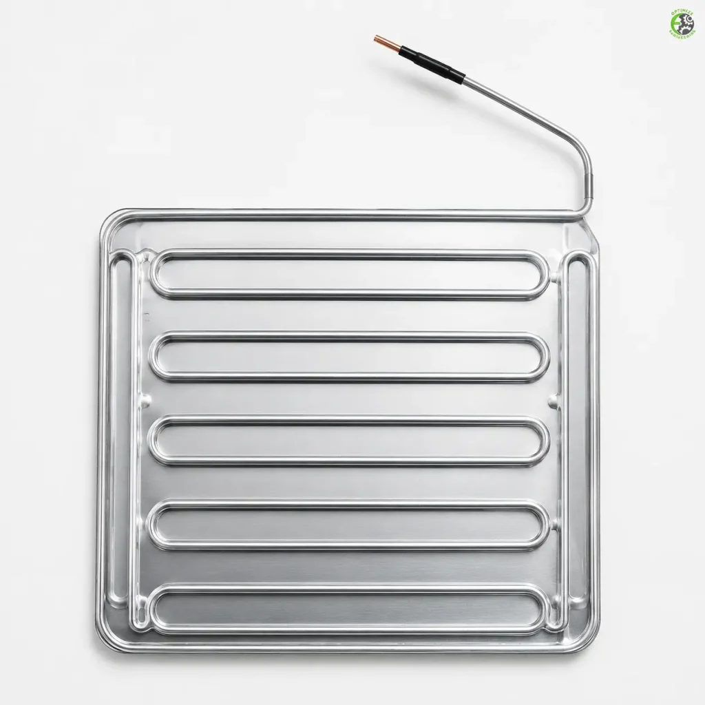 Products single plate tube on sheet evaporator